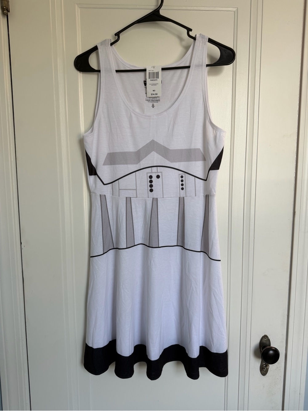 NWT Star Wars Her Universe Stormtrooper A-Line Dress Medium Disneybound